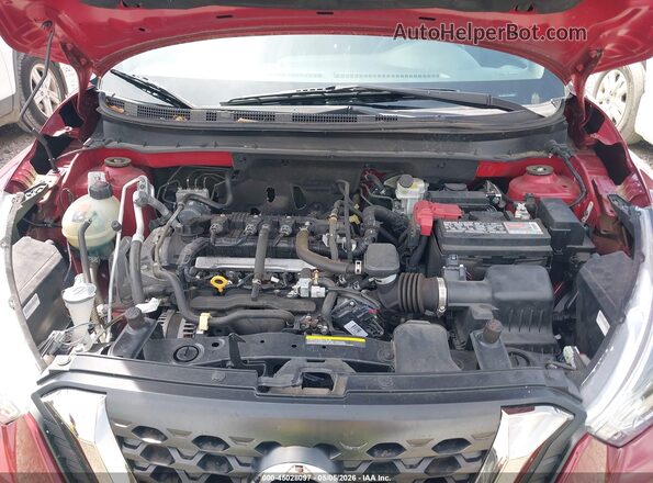 3N1CP5CU1KL507535 2019 NISSAN KICKS Красный Вид сзади