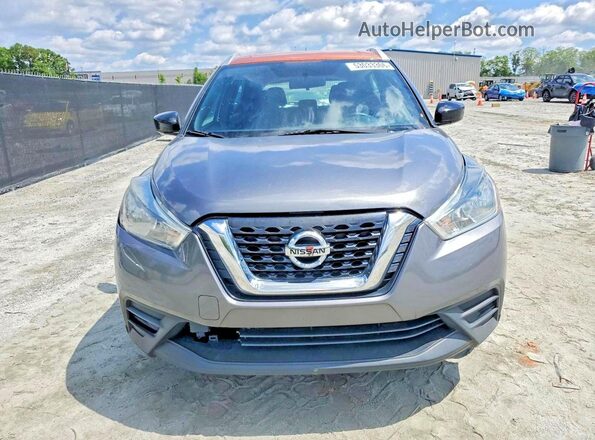 3N1CP5CU2JL503802 2018 NISSAN KICKS Gray წინა ხედი