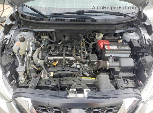 3N1CP5CU2JL520793 2018 NISSAN KICKS Серебряный Вид задней части салона