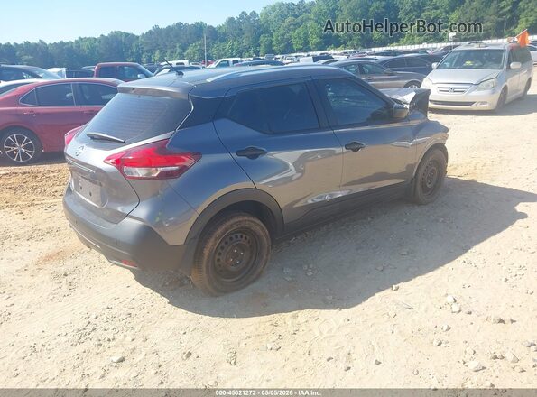 3N1CP5CU2JL528473 2018 NISSAN KICKS Серый Задняя правая четверть