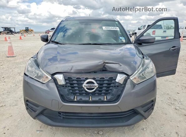 3N1CP5CU2JL535441 2018 NISSAN KICKS Gray ძრავის განყოფილების ხედი