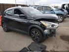 2019 Nissan Kicks Sv Черный vin: 3N1CP5CU2KL491894