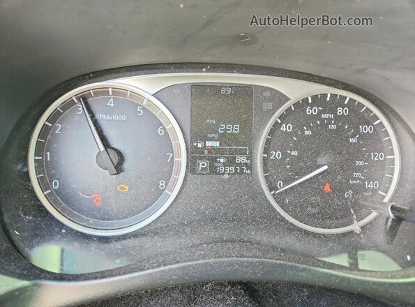 3N1CP5CU2KL530340 2019 NISSAN KICKS Серый Вид щитка приборов