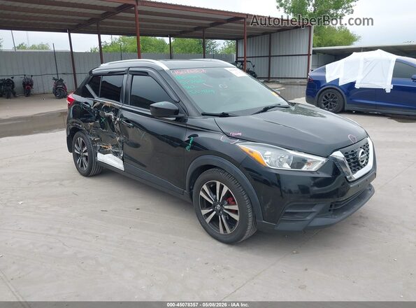 3N1CP5CU3JL516803 2018 NISSAN KICKS Black Przód prawy