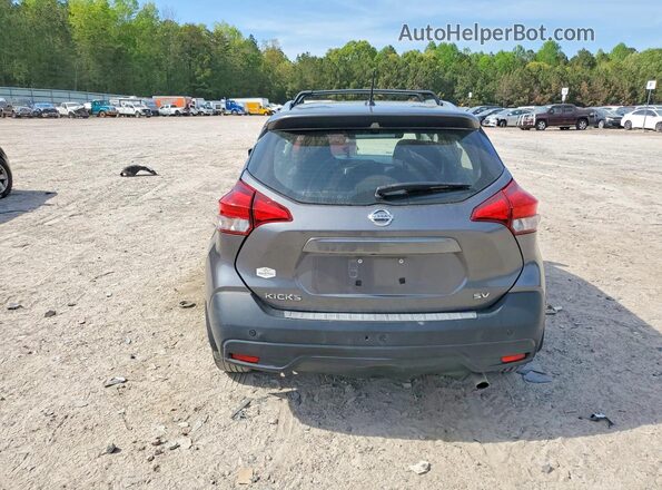 3N1CP5CU3JL529180 2018 NISSAN KICKS Black Вид ззаду