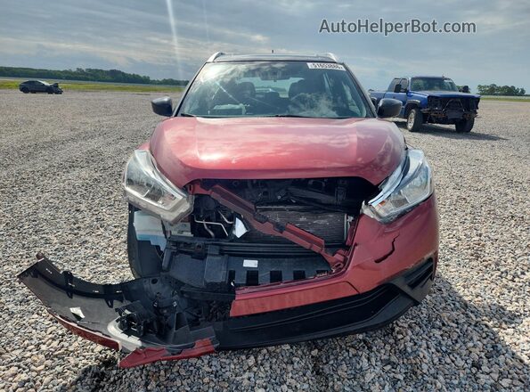 3N1CP5CU3KL496733 2019 NISSAN KICKS Красный Вид спереди