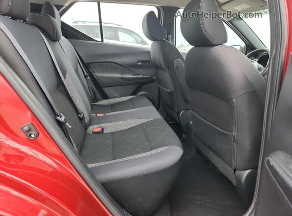 3N1CP5CU3KL496733 2019 NISSAN KICKS Красный Вид задней части салона