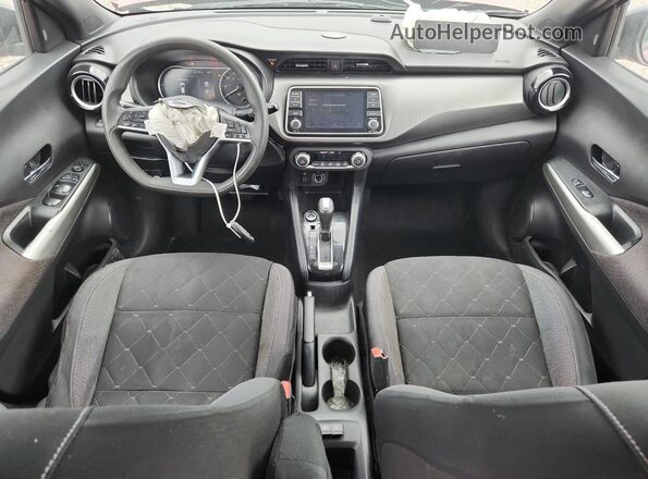 3N1CP5CU3KL496733 2019 NISSAN KICKS Красный Вид панели приборов