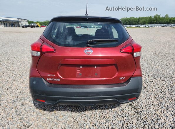 3N1CP5CU3KL496733 2019 NISSAN KICKS Красный Вид сзади