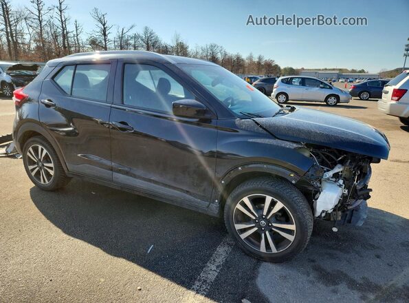 3N1CP5CU3KL532579 2019 NISSAN KICKS Черный Передняя правая четверть