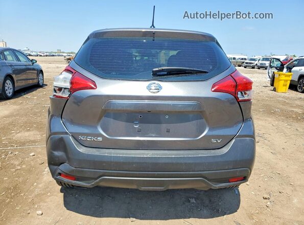 3N1CP5CU3KL542304 2019 NISSAN KICKS Gray Вид ззаду