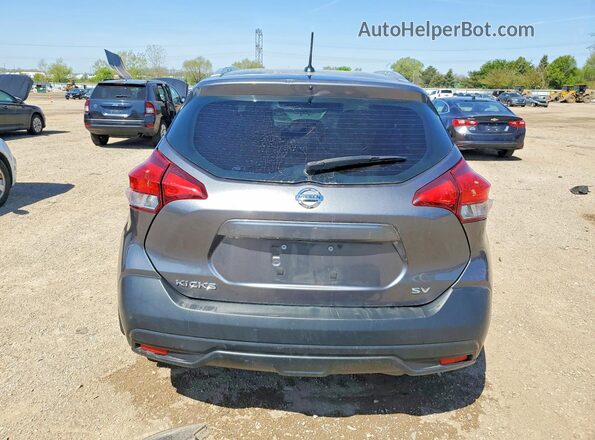3N1CP5CU4JL543489 2018 NISSAN KICKS Gray უკანა ხედი