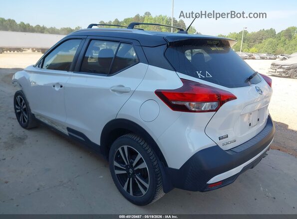 3N1CP5CU4KL508744 2019 NISSAN KICKS Белый Задняя левая четверть