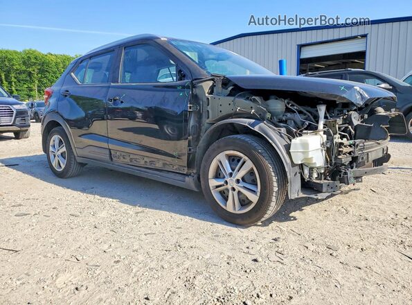 3N1CP5CU4KL530856 2019 NISSAN KICKS Черный Передняя правая четверть