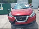 2019 Nissan Kicks Sv Красный vin: 3N1CP5CU4KL550315