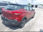 2019 Nissan Kicks Sv Красный vin: 3N1CP5CU4KL550315