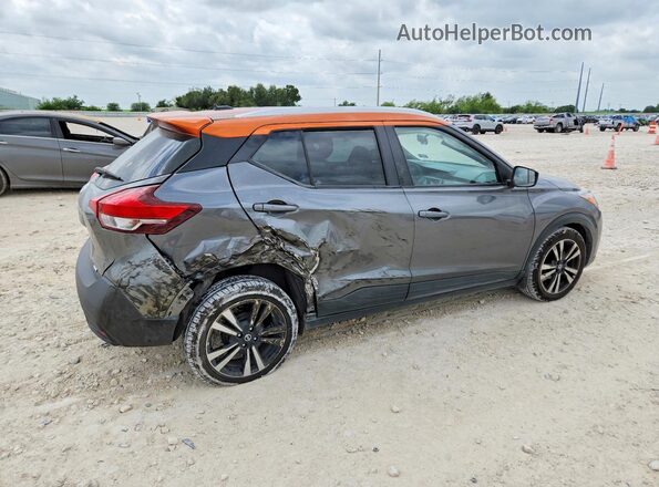 3N1CP5CU4KL568068 2019 NISSAN KICKS Серый Задняя правая четверть