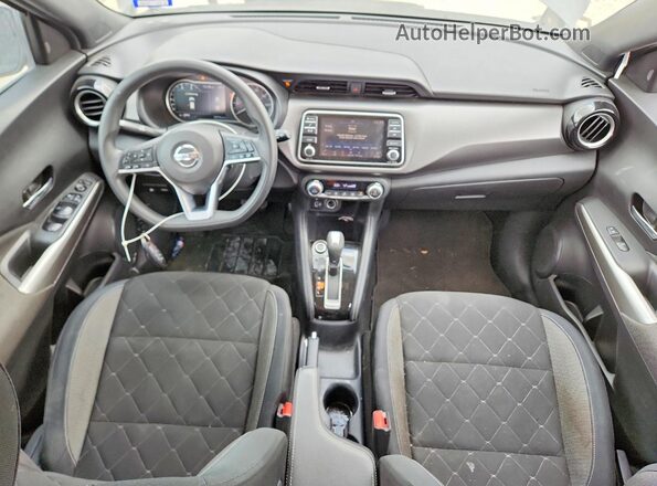 3N1CP5CU4KL568068 2019 NISSAN KICKS Серый Вид панели приборов