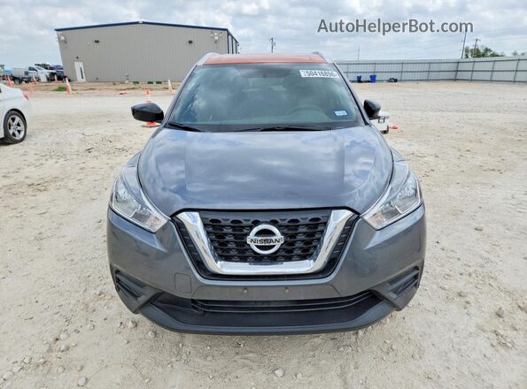 3N1CP5CU4KL568068 2019 NISSAN KICKS Серый Вид спереди