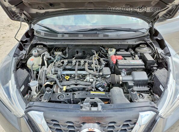 3N1CP5CU4KL568068 2019 NISSAN KICKS Серый Вид подкапотного пространства