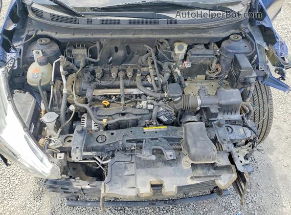 3N1CP5CU5JL521498 2018 NISSAN KICKS Blue Widok komory silnika