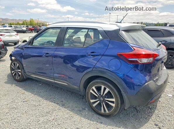 3N1CP5CU5JL521498 2018 NISSAN KICKS Blue Tył lewy