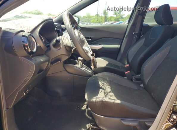 3N1CP5CU5JL540598 2018 NISSAN KICKS Черный Вид салона спереди