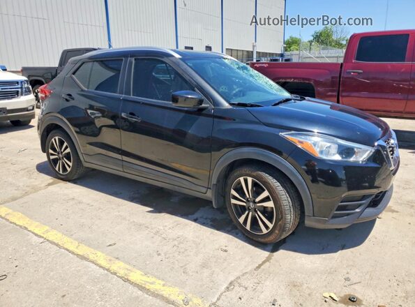 3N1CP5CU5JL540598 2018 NISSAN KICKS Черный Передняя правая четверть