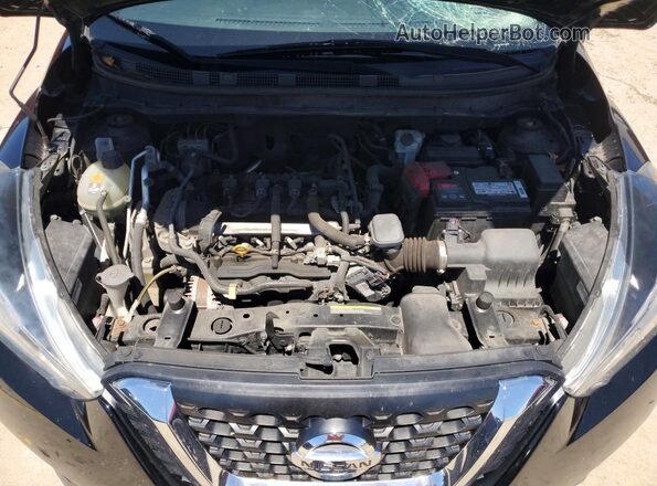 3N1CP5CU5JL540598 2018 NISSAN KICKS Черный Вид задней части салона