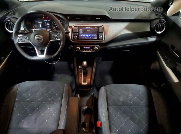 3N1CP5CU5KL503293 2019 NISSAN KICKS Gray Vista del salpicadero