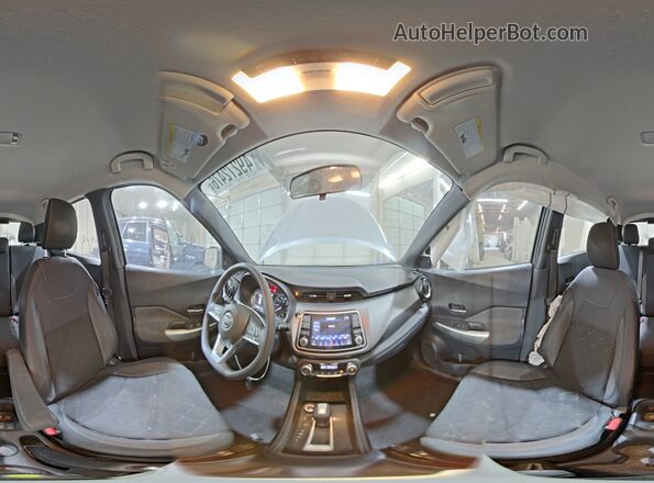 3N1CP5CU5KL503293 2019 NISSAN KICKS Gray Vista interior de 360 grados