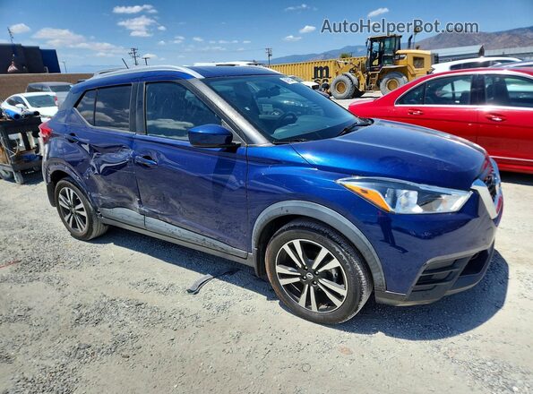 3N1CP5CU5KL516982 2019 NISSAN KICKS Blue Front right