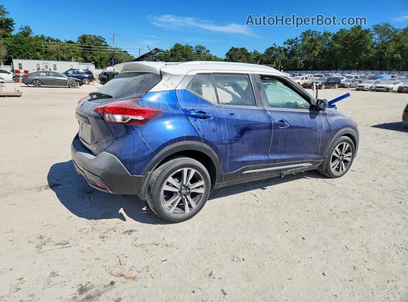 3N1CP5CU6KL492689 2019 NISSAN KICKS Blue Հետևի աջ