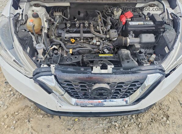 3N1CP5CU6KL520863 2019 NISSAN KICKS White Вид підкапотного простору