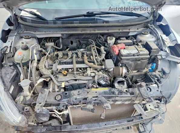 3N1CP5CU6KL527909 2019 NISSAN KICKS Серебряный Вид подкапотного пространства