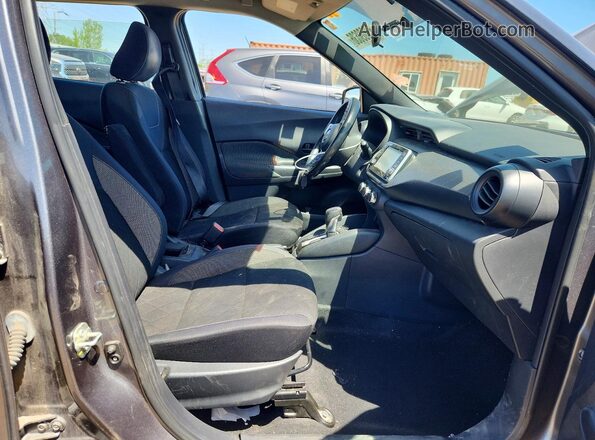 3N1CP5CU6KL545147 2019 NISSAN KICKS Gray Սալոնի դիմացի տեսք