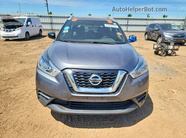 3N1CP5CU6KL545147 2019 NISSAN KICKS Gray Դիմացի տեսք