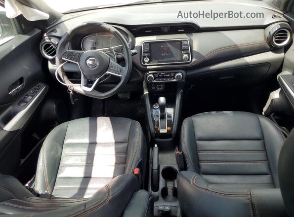 3N1CP5CU6KL555998 2019 NISSAN KICKS Gray Widok deski rozdzielczej