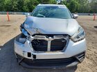 2018 Nissan Kicks Sv Серебряный vin: 3N1CP5CU7JL510454