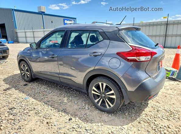 3N1CP5CU7JL517498 2018 NISSAN KICKS Gray Trasero izquierdo