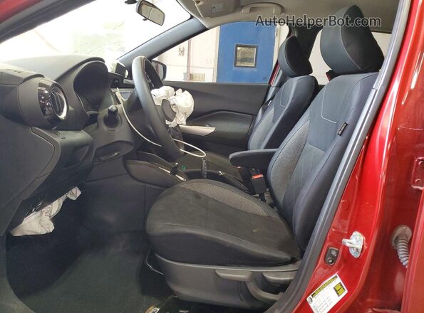 3N1CP5CU7JL527755 2018 NISSAN KICKS Красный Вид салона спереди