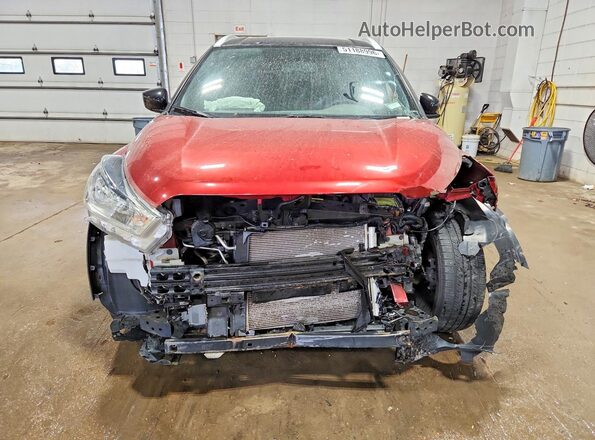 3N1CP5CU7JL527755 2018 NISSAN KICKS Красный Вид спереди