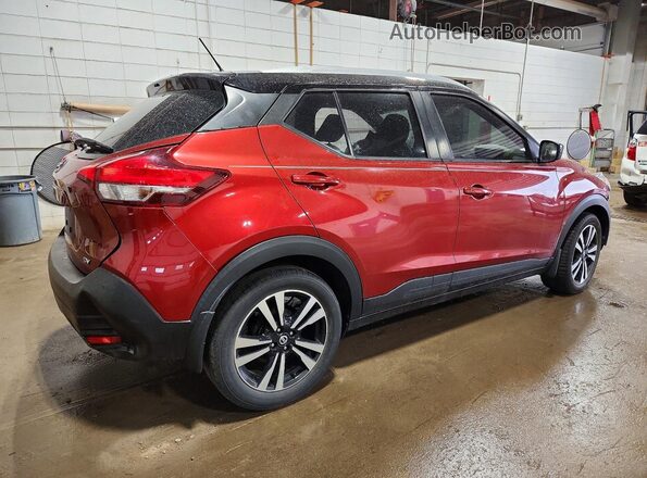 3N1CP5CU7JL527755 2018 NISSAN KICKS Красный Задняя правая четверть