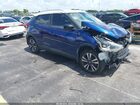2018 Nissan Kicks Sv Blue vin: 3N1CP5CU7JL542885