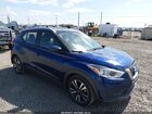 2018 Nissan Kicks Sv Синий vin: 3N1CP5CU8JL545729