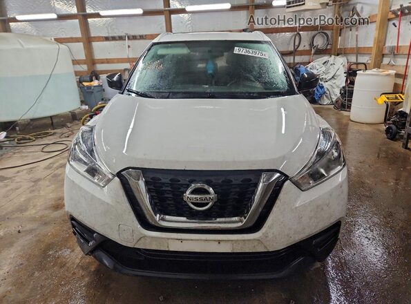 3N1CP5CU8KL500923 2019 NISSAN KICKS Белый Вид спереди