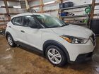 2019 Nissan Kicks S Белый vin: 3N1CP5CU8KL500923