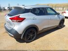 2019 Nissan Kicks Sr Silver vin: 3N1CP5CU9KL494663