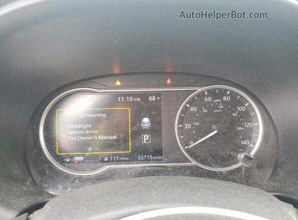 3N1CP5CU9KL514197 2019 NISSAN KICKS Red Vista del cuadro de instrumentos