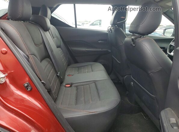 3N1CP5CU9KL514197 2019 NISSAN KICKS Red Vista de los asientos traseros